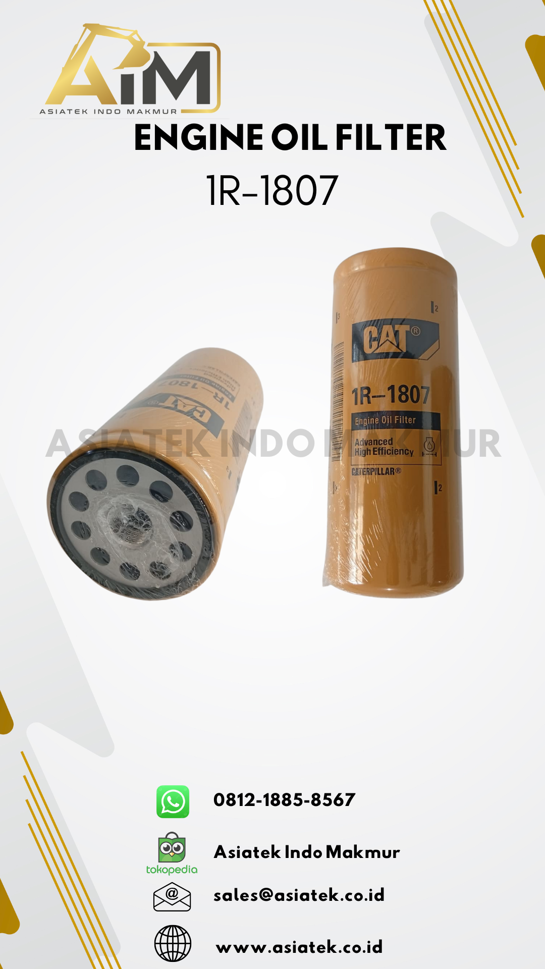 ENGINE OIL FILTER (1R-1807)